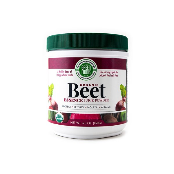 Green Foods - Organic Beet Essence Juice Powder Front