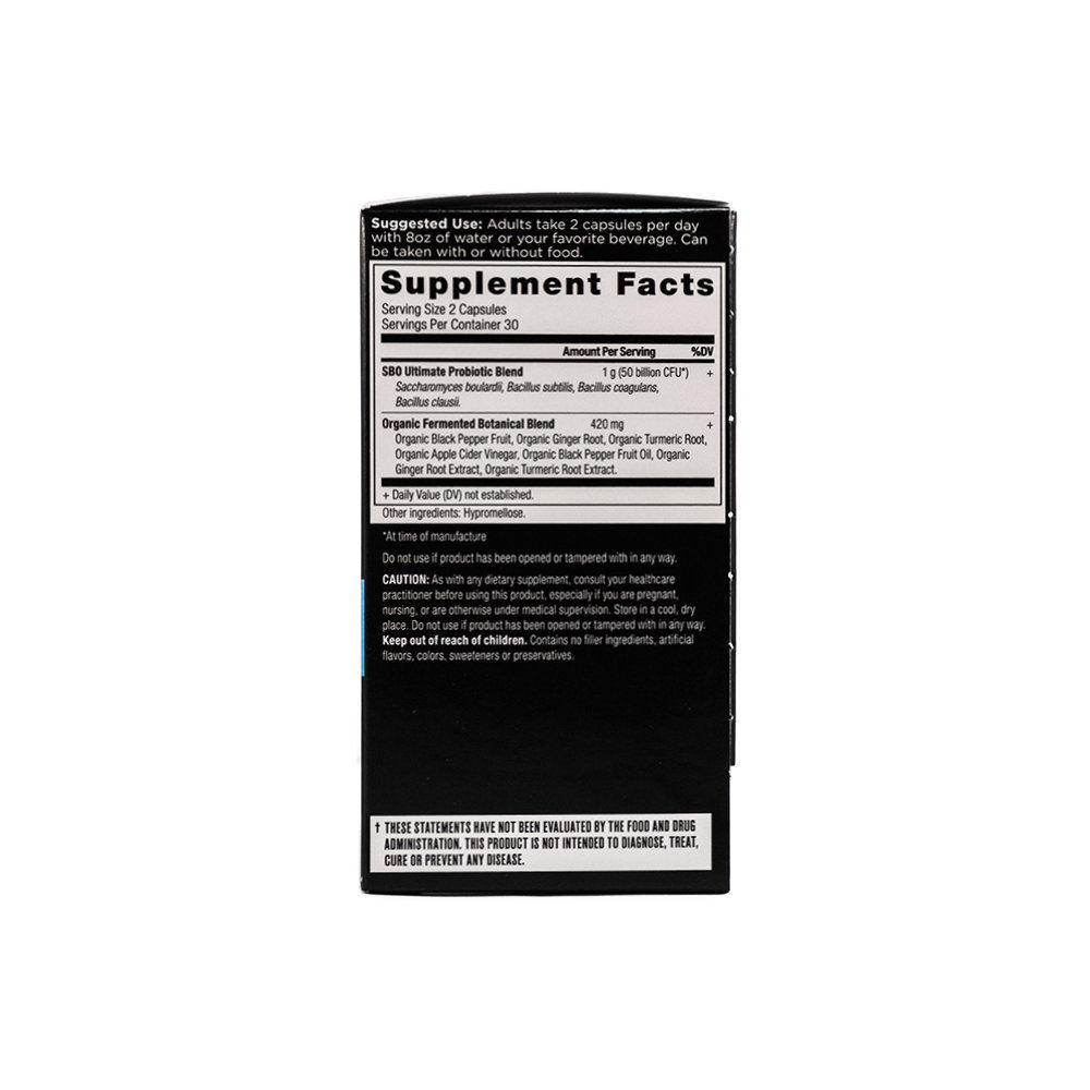Ancient Nutrition - SBO Probiotics Back