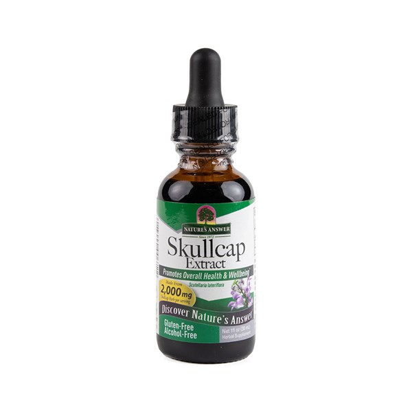 nature's answer skullcap extract