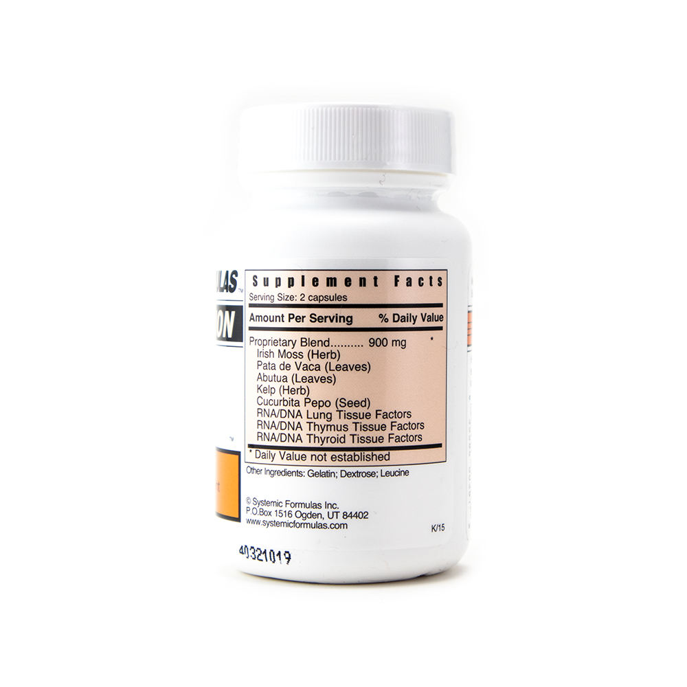 Systemic Formulas Bio Function Gf - Back