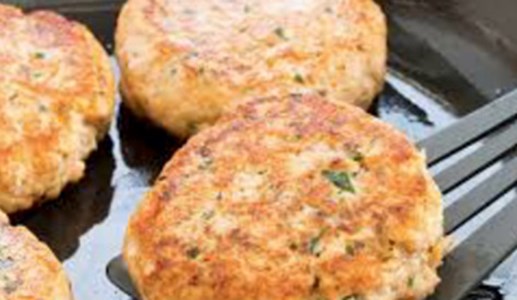 Lemon Dill Salmon Burgers