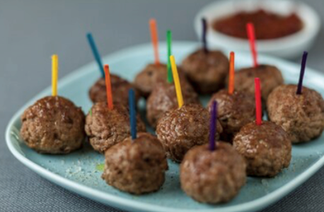 Easy Wild Rice Meatballs 